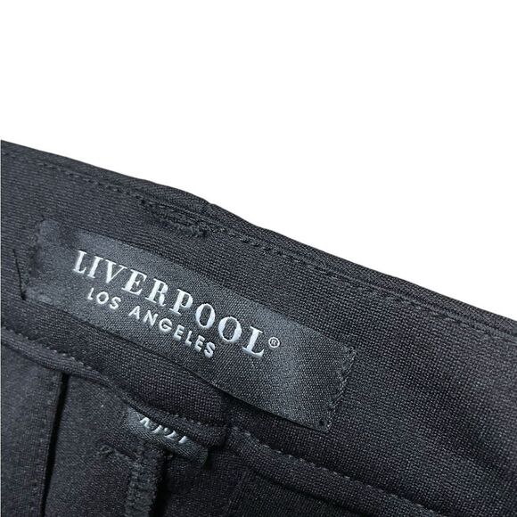NWT LIVERPOOL The Knit Kelsey Trouser Pants Black Size 4 / 27 - Picture 10 of 10